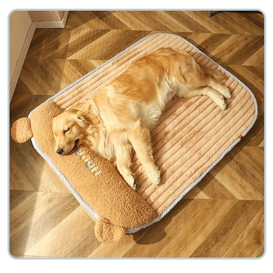Pet Beds Bear Sleeping Pad for Cats and Dogs - Kawaii Pet Central