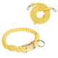 Braided Dog Collar and Leash Set - Kawaii Pet Central