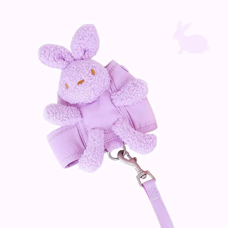 Bunny Pet Harness and Leash for Cats and Dogs - Kawaii Pet Central